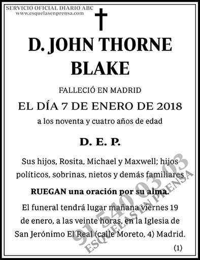 John Thorne Blake